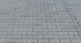 Брусчатка Классико для дорожек и площадок в Ханты-Мансийске в октябре