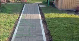 Укладка садовых дорожек в Ханты-Мансийске: стоимость от 919 руб. от ТротуарнаяПлитка
